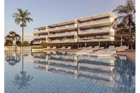 Penthouse Apartment in Torrevieja zu verkaufen, Woongedeelte 156 m², Zustand Erstbezug, 2 Slaapkamers, 2 Badkamers, Pool, ref.: HA-TON-290-A03-2