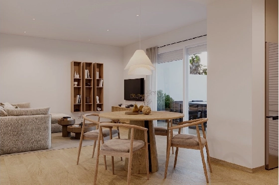 Erdgeschoss Apartment in Algorfa zu verkaufen, Woongedeelte 162 m², Zustand Erstbezug, Klimaanlage, 3 Slaapkamers, 2 Badkamers, Pool, ref.: HA-ARN-116-A02-5