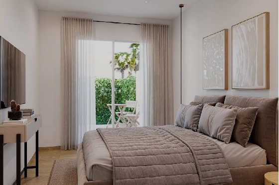 Erdgeschoss Apartment in Algorfa zu verkaufen, Woongedeelte 162 m², Zustand Erstbezug, Klimaanlage, 3 Slaapkamers, 2 Badkamers, Pool, ref.: HA-ARN-116-A02-6