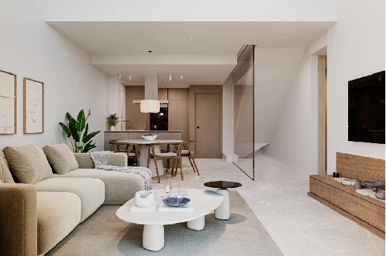 Doppelhaushälfte in Algorfa zu verkaufen, Woongedeelte 167 m², Zustand Erstbezug, Klimaanlage, Grondstuk 294 m², 3 Slaapkamers, 2 Badkamers, Pool, ref.: HA-ARN-116-D01-2