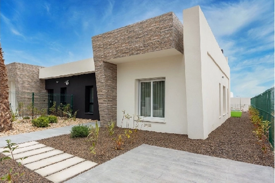 Doppelhaushälfte in Algorfa zu verkaufen, Woongedeelte 200 m², Zustand Erstbezug, Klimaanlage, Grondstuk 450 m², 3 Slaapkamers, 2 Badkamers, Pool, ref.: HA-ARN-115-D01-4