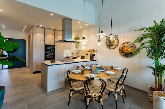 Doppelhaushälfte in Algorfa zu verkaufen, Woongedeelte 200 m², Zustand Erstbezug, Klimaanlage, Grondstuk 450 m², 3 Slaapkamers, 2 Badkamers, Pool, ref.: HA-ARN-115-D01-8