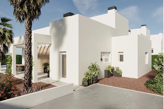 Villa in Algorfa zu verkaufen, Woongedeelte 298 m², Zustand Erstbezug, Klimaanlage, Grondstuk 442 m², 4 Slaapkamers, 3 Badkamers, Pool, ref.: HA-ARN-116-E01-2