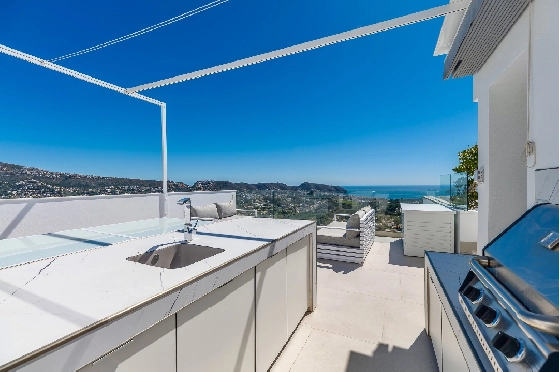 Villa in Moraira zu verkaufen, Woongedeelte 370 m², Bouwjaar 2022, Klimaanlage, Grondstuk 813 m², 4 Slaapkamers, 4 Badkamers, Pool, ref.: AM-12683DR-13