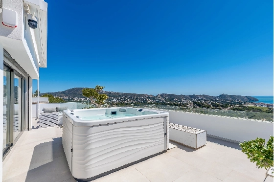 Villa in Moraira zu verkaufen, Woongedeelte 370 m², Bouwjaar 2022, Klimaanlage, Grondstuk 813 m², 4 Slaapkamers, 4 Badkamers, Pool, ref.: AM-12683DR-18
