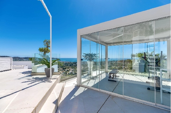 Villa in Moraira zu verkaufen, Woongedeelte 370 m², Bouwjaar 2022, Klimaanlage, Grondstuk 813 m², 4 Slaapkamers, 4 Badkamers, Pool, ref.: AM-12683DR-19