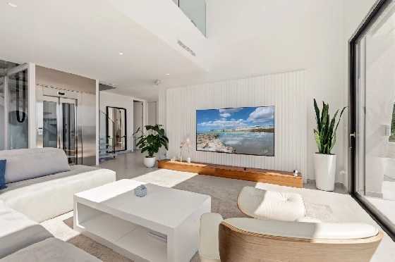 Villa in Moraira zu verkaufen, Woongedeelte 370 m², Bouwjaar 2022, Klimaanlage, Grondstuk 813 m², 4 Slaapkamers, 4 Badkamers, Pool, ref.: AM-12683DR-25