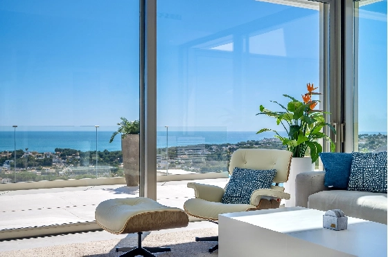 Villa in Moraira zu verkaufen, Woongedeelte 370 m², Bouwjaar 2022, Klimaanlage, Grondstuk 813 m², 4 Slaapkamers, 4 Badkamers, Pool, ref.: AM-12683DR-27
