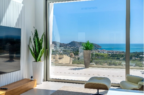 Villa in Moraira zu verkaufen, Woongedeelte 370 m², Bouwjaar 2022, Klimaanlage, Grondstuk 813 m², 4 Slaapkamers, 4 Badkamers, Pool, ref.: AM-12683DR-30