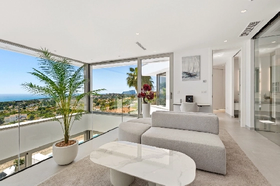 Villa in Moraira zu verkaufen, Woongedeelte 370 m², Bouwjaar 2022, Klimaanlage, Grondstuk 813 m², 4 Slaapkamers, 4 Badkamers, Pool, ref.: AM-12683DR-33