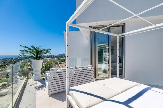 Villa in Moraira zu verkaufen, Woongedeelte 370 m², Bouwjaar 2022, Klimaanlage, Grondstuk 813 m², 4 Slaapkamers, 4 Badkamers, Pool, ref.: AM-12683DR-49