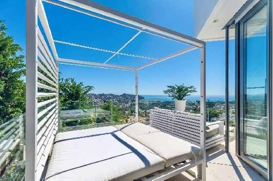 Villa in Moraira zu verkaufen, Woongedeelte 370 m², Bouwjaar 2022, Klimaanlage, Grondstuk 813 m², 4 Slaapkamers, 4 Badkamers, Pool, ref.: AM-12683DR-5
