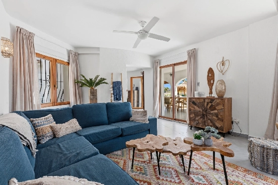 Villa in Moraira zu verkaufen, Woongedeelte 290 m², Bouwjaar 2003, + Ofen, Klimaanlage, Grondstuk 847 m², 3 Slaapkamers, 3 Badkamers, Pool, ref.: AM-12692DR-38