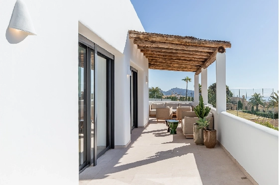 Villa in Moraira zu verkaufen, Woongedeelte 347 m², Bouwjaar 2025, Klimaanlage, Grondstuk 852 m², 4 Slaapkamers, 5 Badkamers, Pool, ref.: AM-12704DA-12