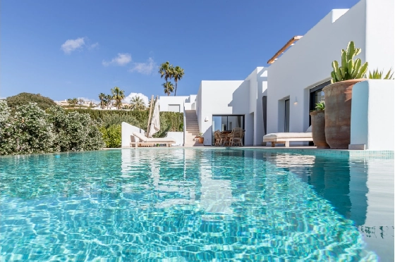 Villa in Moraira zu verkaufen, Woongedeelte 347 m², Bouwjaar 2025, Klimaanlage, Grondstuk 852 m², 4 Slaapkamers, 5 Badkamers, Pool, ref.: AM-12704DA-45