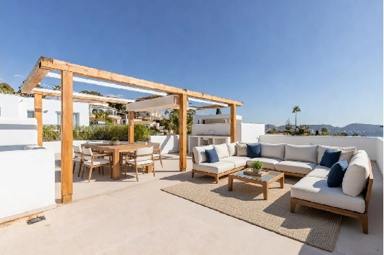 Villa in Moraira zu verkaufen, Woongedeelte 347 m², Bouwjaar 2025, Klimaanlage, Grondstuk 852 m², 4 Slaapkamers, 5 Badkamers, Pool, ref.: AM-12704DA-6