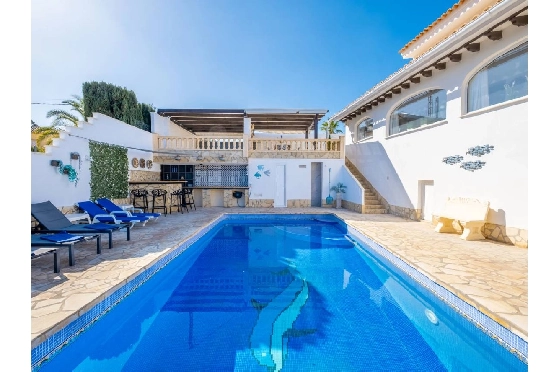Villa in Benissa(La Fustera) zu verkaufen, Woongedeelte 284 m², + Fussbodenheizung, Klimaanlage, Grondstuk 1143 m², 5 Slaapkamers, 4 Badkamers, Pool, ref.: CPS-EXCLBEN849-3