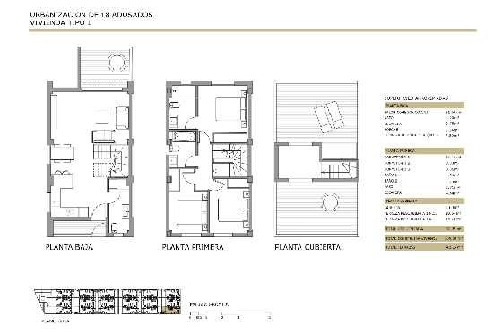Eck-Reihenhaus in Els Poblets zu verkaufen, Woongedeelte 92 m², Grondstuk 43 m², 3 Slaapkamers, 2 Badkamers, ref.: IV-SV1-8