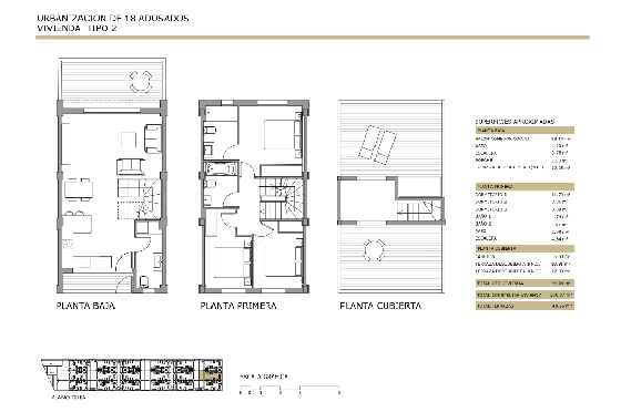 Reihenhaus-Mitte in Els Poblets zu verkaufen, Woongedeelte 93 m², Grondstuk 51 m², 3 Slaapkamers, 2 Badkamers, ref.: IV-SV12-8