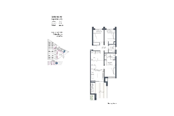Etagen Apartment in Los Alcazares zu verkaufen, Woongedeelte 100 m², Zustand Erstbezug, Klimaanlage, 3 Slaapkamers, 2 Badkamers, Pool, ref.: HA-LAN-480-A03-27