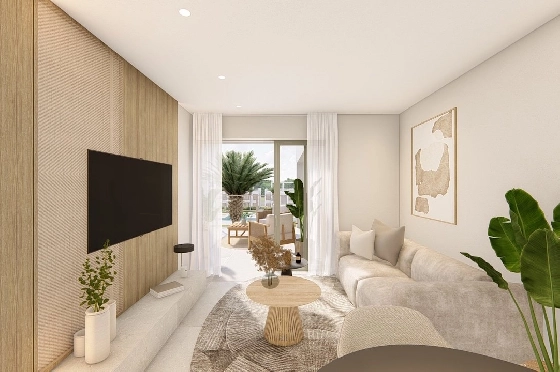 Etagen Apartment in Los Alcazares zu verkaufen, Woongedeelte 100 m², Zustand Erstbezug, Klimaanlage, 3 Slaapkamers, 2 Badkamers, Pool, ref.: HA-LAN-480-A03-9