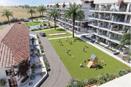 Penthouse Apartment in Guardamar del Segura zu verkaufen, Woongedeelte 146 m², Zustand Erstbezug, 2 Slaapkamers, 2 Badkamers, Pool, ref.: HA-GUN-439-A02-2