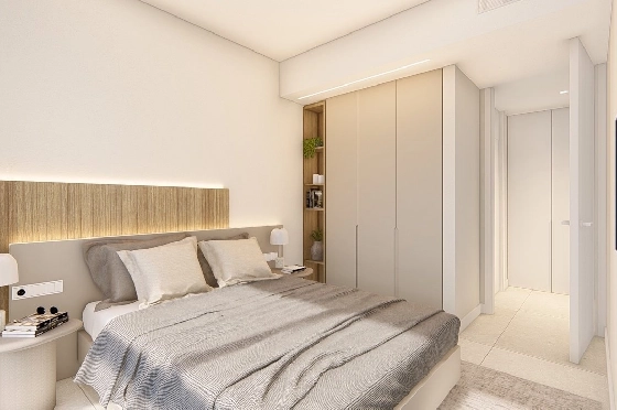 Penthouse Apartment in Los Alcazares zu verkaufen, Woongedeelte 150 m², Zustand Erstbezug, Klimaanlage, 2 Slaapkamers, 2 Badkamers, Pool, ref.: HA-LAN-480-A02-18