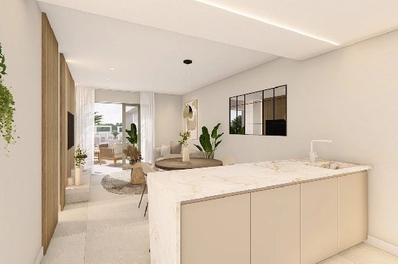 Penthouse Apartment in Los Alcazares zu verkaufen, Woongedeelte 177 m², Zustand Erstbezug, Klimaanlage, 3 Slaapkamers, 2 Badkamers, Pool, ref.: HA-LAN-480-A04-11