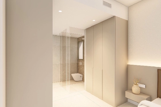 Penthouse Apartment in Los Alcazares zu verkaufen, Woongedeelte 177 m², Zustand Erstbezug, Klimaanlage, 3 Slaapkamers, 2 Badkamers, Pool, ref.: HA-LAN-480-A04-14