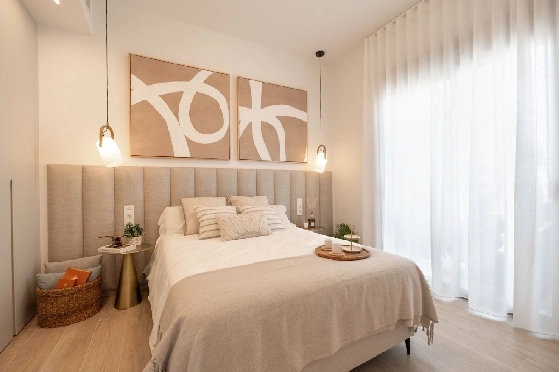 Eck-Reihenhaus in Los Alcazares zu verkaufen, Woongedeelte 146 m², Zustand Erstbezug, Klimaanlage, Grondstuk 177 m², 3 Slaapkamers, 2 Badkamers, Pool, ref.: HA-LAN-480-Q01-19