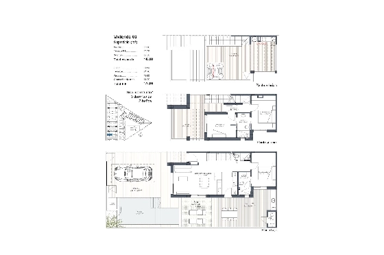 Eck-Reihenhaus in Los Alcazares zu verkaufen, Woongedeelte 146 m², Zustand Erstbezug, Klimaanlage, Grondstuk 177 m², 3 Slaapkamers, 2 Badkamers, Pool, ref.: HA-LAN-480-Q01-29