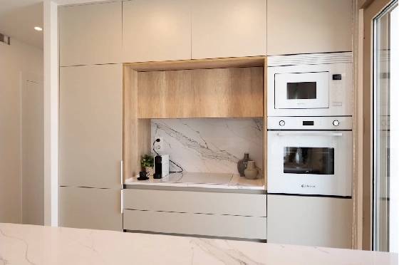 Eck-Reihenhaus in Los Alcazares zu verkaufen, Woongedeelte 146 m², Zustand Erstbezug, Klimaanlage, Grondstuk 177 m², 3 Slaapkamers, 2 Badkamers, Pool, ref.: HA-LAN-480-Q01-8