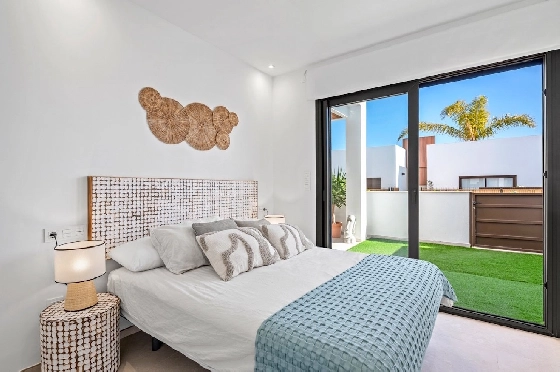 Penthouse Apartment in Los Alcazares zu verkaufen, Woongedeelte 188 m², Zustand Erstbezug, 3 Slaapkamers, 2 Badkamers, Pool, ref.: HA-LAN-492-A02-11
