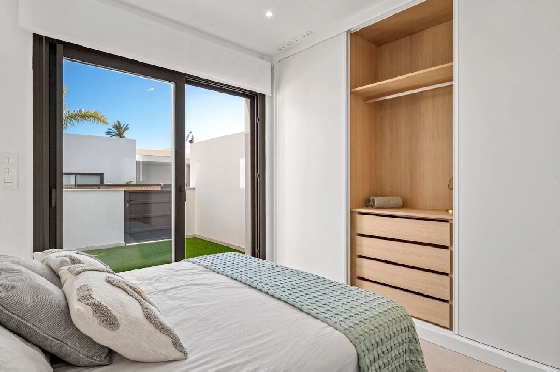 Penthouse Apartment in Los Alcazares zu verkaufen, Woongedeelte 188 m², Zustand Erstbezug, 3 Slaapkamers, 2 Badkamers, Pool, ref.: HA-LAN-492-A02-13