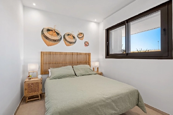 Penthouse Apartment in Los Alcazares zu verkaufen, Woongedeelte 188 m², Zustand Erstbezug, 3 Slaapkamers, 2 Badkamers, Pool, ref.: HA-LAN-492-A02-15