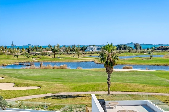 Penthouse Apartment in Los Alcazares zu verkaufen, Woongedeelte 188 m², Zustand Erstbezug, 3 Slaapkamers, 2 Badkamers, Pool, ref.: HA-LAN-492-A02-19