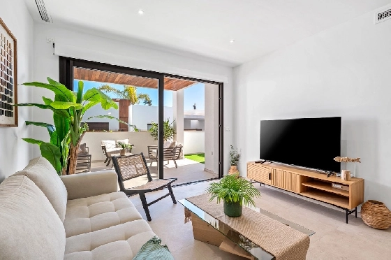 Penthouse Apartment in Los Alcazares zu verkaufen, Woongedeelte 188 m², Zustand Erstbezug, 3 Slaapkamers, 2 Badkamers, Pool, ref.: HA-LAN-492-A02-7