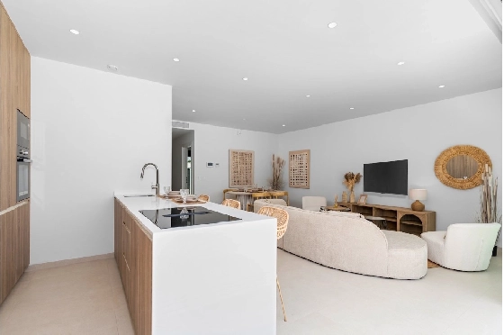 Villa in Los Alcazares zu verkaufen, Woongedeelte 198 m², Zustand Erstbezug, Klimaanlage, Grondstuk 235 m², 3 Slaapkamers, 2 Badkamers, Pool, ref.: HA-LAN-501-E01-11