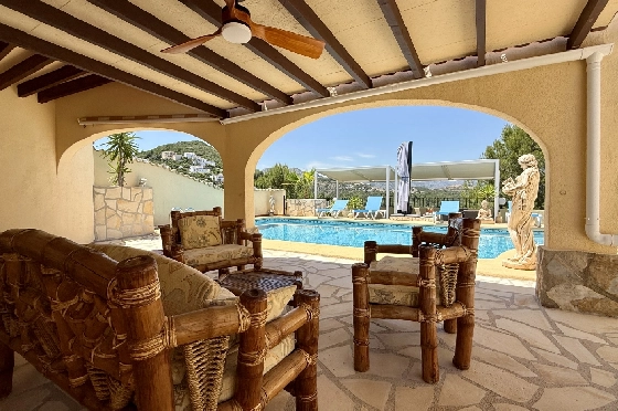 Villa in Pego - Monte Pego(Rafol) zu verkaufen, Woongedeelte 259 m², Bouwjaar 1990, + Zentralheizung, Klimaanlage, Grondstuk 2400 m², 4 Slaapkamers, 3 Badkamers, Pool, ref.: JS-1026-7
