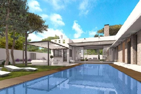 Villa in Moraira zu verkaufen, Woongedeelte 286 m², 4 Slaapkamers, ref.: LS-MO-0773-1