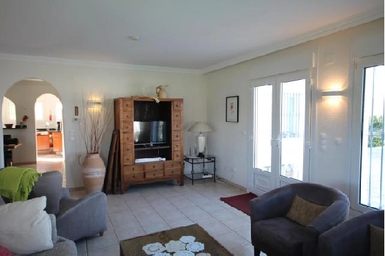 Sommerhaus in Oliva(San Pere) zur Ferienvermietung, Woongedeelte 170 m², Bouwjaar 2005, Zustand neuwertig, + Fussbodenheizung, Klimaanlage, Grondstuk 900 m², 3 Slaapkamers, 2 Badkamers, Pool, ref.: V-1415-8