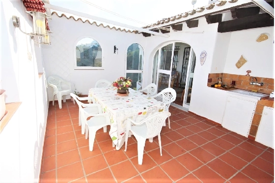 Villa in Pego-Monte Pego zur Ferienvermietung, Woongedeelte 90 m², Bouwjaar 1990, Grondstuk 820 m², 2 Slaapkamers, 1 Badkamers, Pool, ref.: S-2211-11