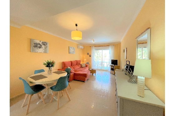 Apartment in Denia(Las Marinas) zur Ferienvermietung, Woongedeelte 90 m², Bouwjaar 2003, Zustand gepflegt, + Zentralheizung, Klimaanlage, 1 Slaapkamers, 1 Badkamers, Pool, ref.: T-0318-6